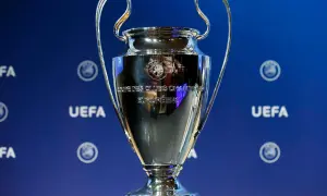 Trofeum Ligi Mistrzów, symbol tego, co ile jest Liga Mistrzów.