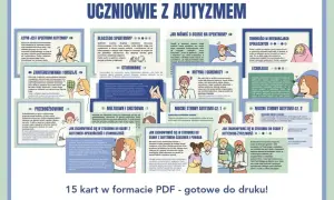 Uczniowie z autyzmem: poznaj spektrum, stimowanie, echolalię i mocne strony. Zrozumienie syndromu autyzmu to klucz do wsparcia.