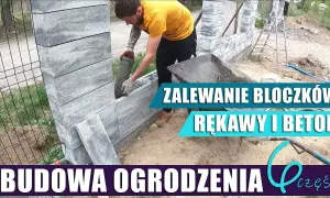 Jaki beton do zalewania bloczków ogrodzeniowych, aby uniknąć błędów?