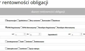 Skaner rentowności obligacji - jak uniknąć strat na rynku obligacji