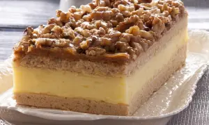 Ciasto Snickers według Aleksandry - prosty przepis na smaczny deser