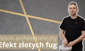 Jak zrobić beton ze złotymi paskami i uniknąć typowych błędów