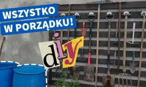 Jak zrobić wieszak na łopaty, aby zaoszczędzić miejsce w ogrodzie