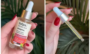 Serum z kwasem salicylowym 1% od Tołpy, które pomoże Ci pozbyć się zaskórników. Idealny wybór, jeśli zastanawiasz się, jaki kwas na zaskórniki będzie najskuteczniejszy.