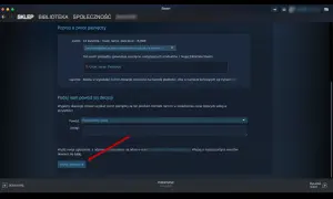 Ekran Steam z formularzem zwrotu gry "Cook, Serve, Delicious!" i podaniem powodu.