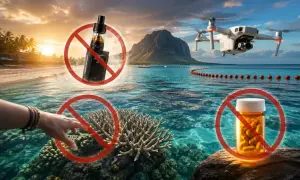 Mauritius na co uważać: zakaz dotykania koralowców, e-papierosów, dronów i leków. Chroń rafy i przyrodę.