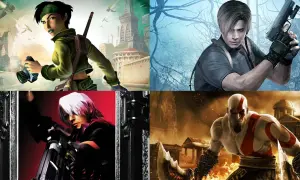 Kratos, Leon Kennedy, Dante i Jade - bohaterowie najlepszych gier na PS2.