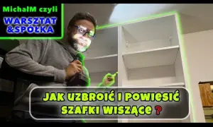 Jak powiesić ciężką szafkę? Poradnik eksperta, by wisiała stabilnie.
