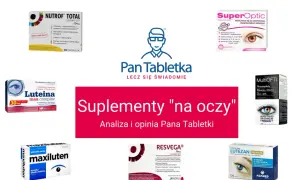 Suplementy na oczy: Nutrof Total, SuperOptic, Luteina max-complex, Maxiluten, MultiOFTI, Resvega, Lutezan Premium. Szukasz najlepszej witaminy na wzrok?