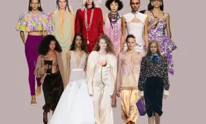 Kolekcja prezentuje różnorodność amerykańskiego stylu ubioru: od kwiecistych crop topów po eleganckie suknie i odważne kreacje.