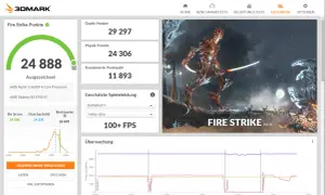 Ryzen 5 5600X benchmark: 24.888 Punkte im Fire Strike. Hervorragende Leistung für Battlefield V in 1440p Ultra.