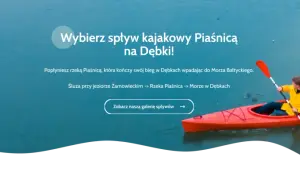 Spływ Piaśnicą do Dębek: Cennik, trasa, transport i porady