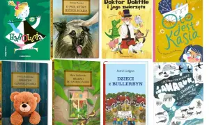 Karolcia, pies z kolejki, Doktor Dolittle, Kasia, Czarny Nosek, drzewo, dzieci z Bullerbyn, Anaruk – streszczenie książek.