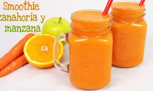 Batido de Zanahoria y Manzana: Piel Radiante, Vientre Plano y Más