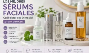 Los mejores sérums faciales para cada tipo de piel. Descubre qué es un serum y elige el ideal para ti: hidratación, antiedad, luminosidad o calma.