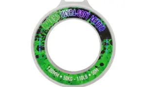 Kołowrotek z żyłkami przyponowymi MADCAT ULTRA-SOFT LEADER, 1.00MM, 50KG, 110LB, 50M.