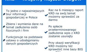 KRD: Jak długo widnieje wpis? Poznaj terminy i usuń go!