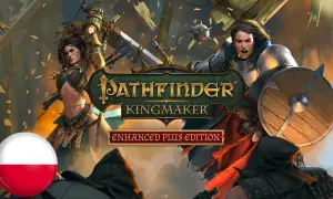 Grafika Pathfinder Kingmaker Enhanced Plus Edition z polską flagą. Gotowi na przygodę z pathfinder kingmaker spolszczenie!
