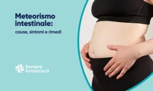 Addome gonfio, un sintomo comune di meteorismo intestinale. Scopri cause, sintomi e rimedi.