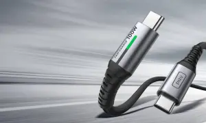 Kabel USB 3.2 Gen 2 z szybkim ładowaniem 100W, z wtyczkami USB-C.