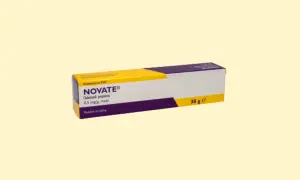 Opakowanie maści NOVATE z propionianem klobetazolu, 0.5 mg/g, 30 g.