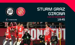 Champions: Girona a octavos, Sturm Graz a Europa League. ¿Cómo?