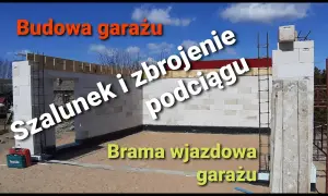 Zbrojenie nadproża bramy garażowej: Poradnik krok po kroku