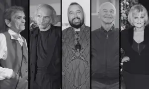 Świat według Kiepskich obsada: Andrzej Grabowski, Dariusz Gnatowski, Ryszard Kotys, Renata Kaczoruk, Bohdan Łazuka.