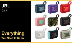 Ensemble de haut-parleurs portables JBL Go 4 en plusieurs couleurs vives. Parfait pour une connexion JBL facile et une musique partout.