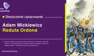 Ilustracja przedstawia bitwę z żołnierzami w niebieskich mundurach i flagami.