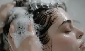 Delikatne mycie włosów z pianą. Krok po kroku, jak myć włosy, by były lśniące i zdrowe.