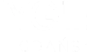 TYGLE GDAŃSKIE - biały napis na czarnym tle.