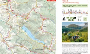 Beskid Niski - najpiękniejsze szlaki rowerowe wiodą przez malownicze tereny, Jezioro Klimkowskie i drewniane cerkwie.