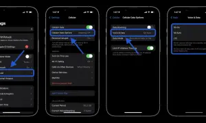 Paramètres de l'iPhone : activer 5G Auto pour une connexion rapide et optimisée.