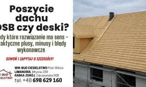 Budowa dachu z płyt OSB, idealne rozwiązanie dla Twojego domu. Sprawdź, kiedy płyta OSB na dach jest najlepszym wyborem.