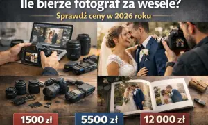 Ile kosztuje fotograf na wesele 2026? Ceny, pakiety i mądry wybór