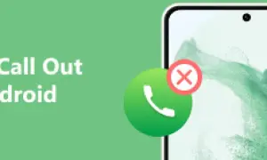 Ułatw sobie odbieranie połączeń bez przesuwania na Androidzie. Zielona ikona słuchawki z czerwonym krzyżykiem obok telefonu.