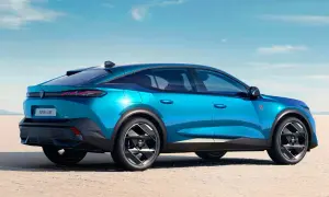 Niebieski Peugeot 408 na pustyni. Sprawdź atrakcyjną peugeot 408 cena i zamów już dziś!