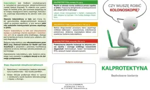 Badanie kału na kalprotektynę. Wyniki interpretowane w kontekście zapalenia jelit, kolonoskopii i zespołu jelita drażliwego.