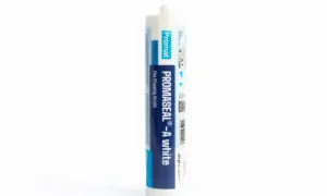 Biała tuba z akrylem ogniochronnym PROMASEAL®-A white, idealna do zabezpieczania szczelin.