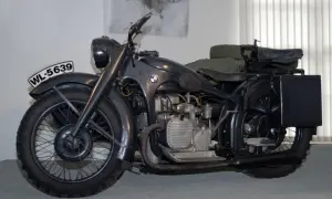 BMW R75, motocykl z II wojny światowej, którego bmw kraj pochodzenia to Niemcy.