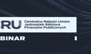 Ministerstwo Finansów zaprasza na webinar dotyczący Centralnego Rejestru Umów Jednostek Sektora Finansów Publicznych.