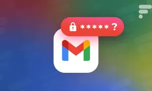Icône Gmail avec un cadenas et des astérisques, symbolisant la difficulté à récupérer un compte Gmail mot de passe oublié.
