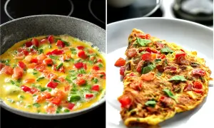 Jak zrobić dietetyczny omlet z warzywami? Puszysty i bez kalorii!