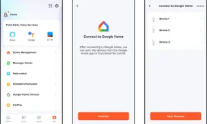 Connexion de l'application Tuya Smart à Google Home pour synchroniser vos appareils.