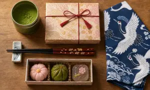 Piękne słodycze wagashi i matcha to idealne pomysły, co przywieźć z Japonii.