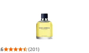 Flakon perfum Dolce & Gabbana Pour Homme, klasyczny zapach dla mężczyzn, z oceną 4,6 gwiazdek.