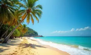 Rajska plaża ze Sri Lanki, idealna na wakacje. Kiedy lecieć na Sri Lankę? Teraz!