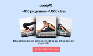 Inizia la tua trasformazione fisica con Buddyfit: pilates, mobility e cardio per oltre 1000 classi.