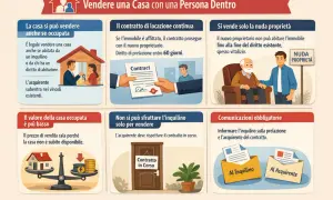 Vendita casa occupata: il diritto di prelazione dell'inquilino va rispettato entro 60 giorni. L'acquirente subentra nei vincoli esistenti.